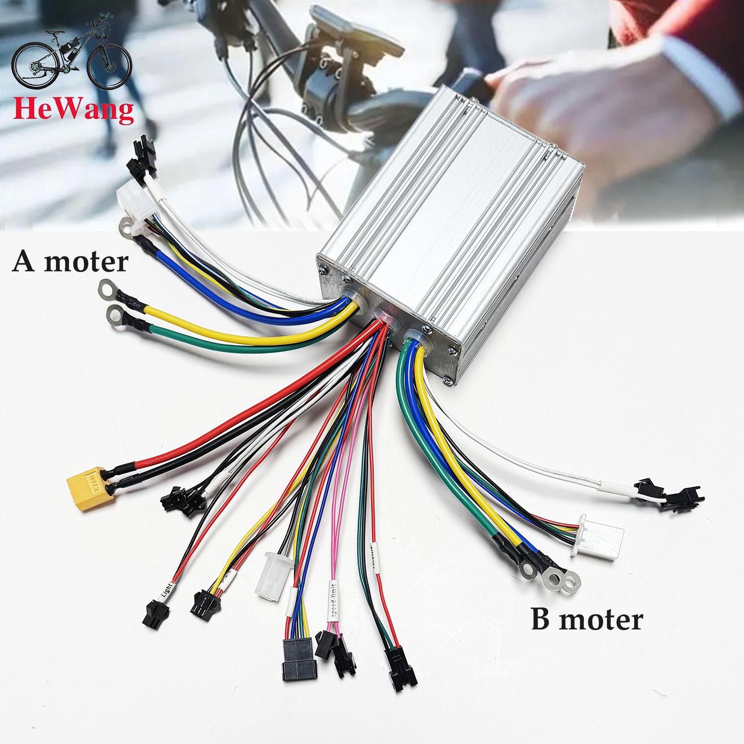 72V 45A Dual Controller - BLDC-Controller 36V 48V 52V 60V Sinuswellen-Dual-Drive