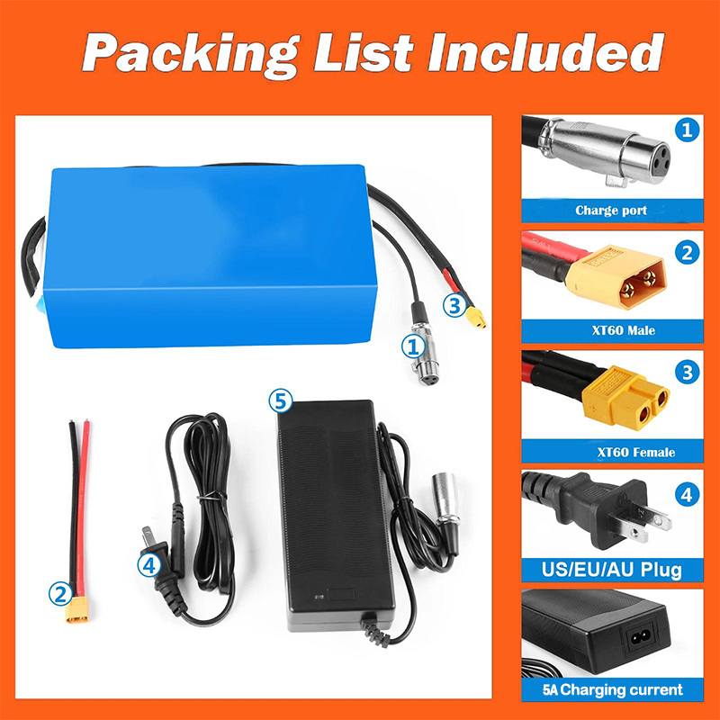 Elektrofahrrad 48V 30Ah Lithiu – 60V 30Ah 21700 Battery Pack Bewertung und Preis
