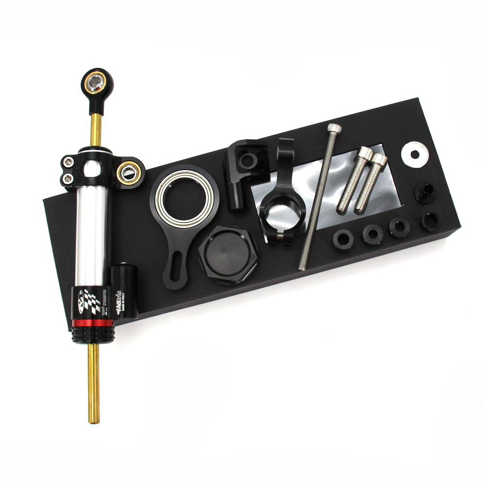 CNC-Aluminium, verstellbarer M – Steering Damper Stabilizer Kit Cnc Bewertung und Preis