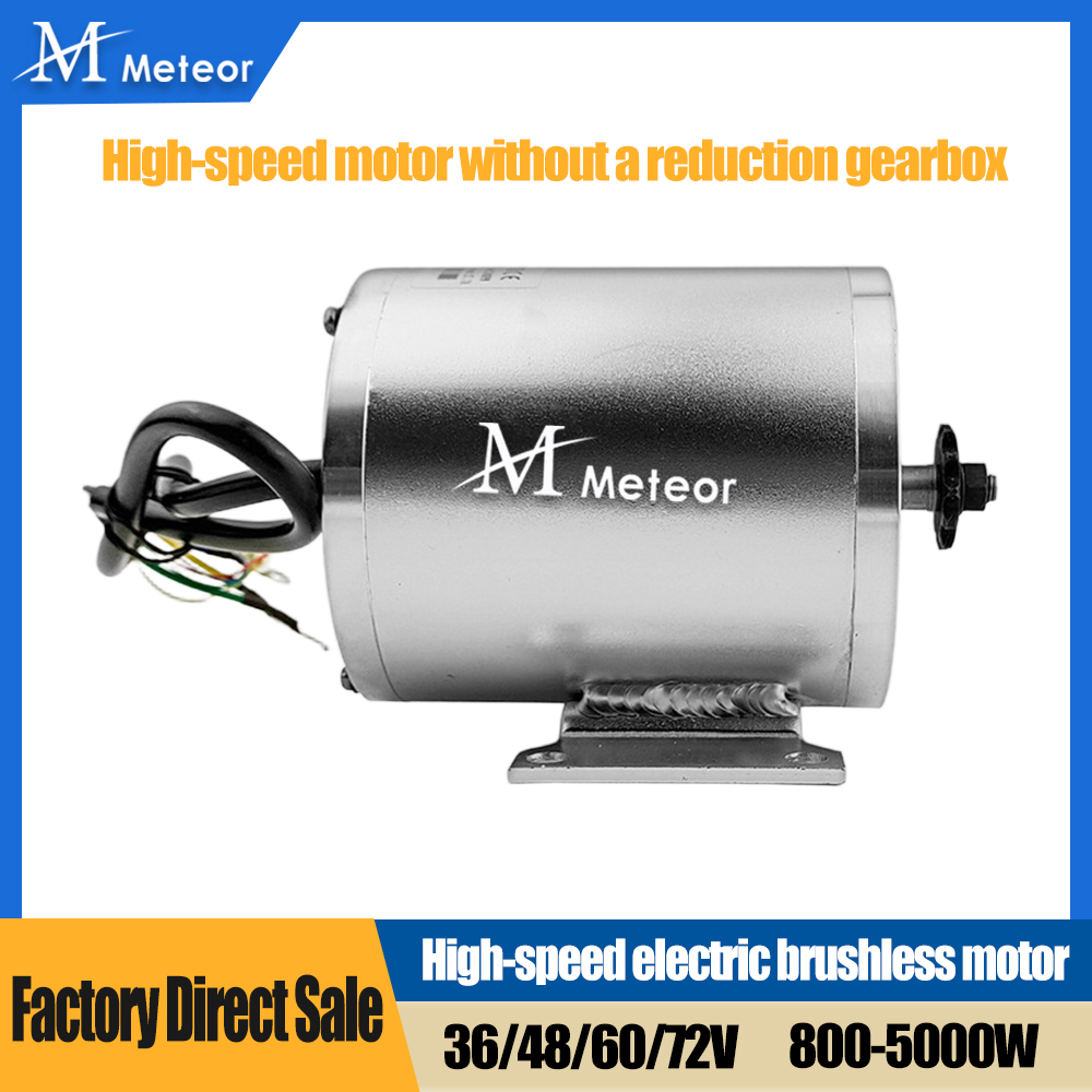 Meteor 800W 2000W 2500W 3000W  – 60V 5000W Brushless Hub Motor Bewertung und Preis