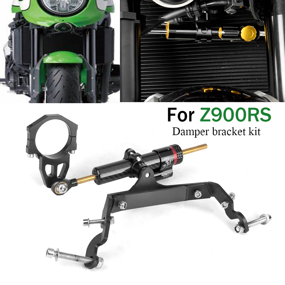 Für Kawasaki Z900RS z900rs Z90 – Steering Damper Stabilizer Kit Cnc Bewertung und Preis